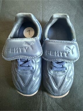 Puma Kids Navy Blue Fenty Velcro & Lace Sneakers